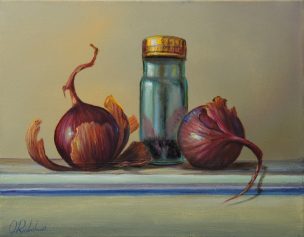 Red onions - 30 x 24 cm